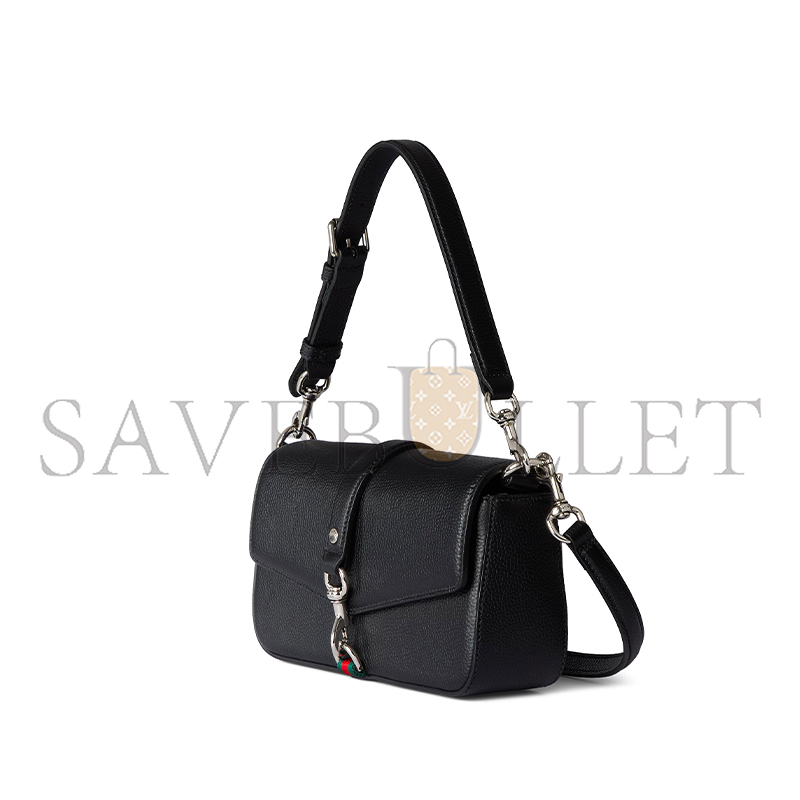 GUCCI SMALL CROSSBODY BAG WITH HOOK CLOSURE 821623 (23*13*6cm) GUCCI SMALL CROSSBODY BAG WITH HOOK CLOSURE 821623 (23*13*6cm)
